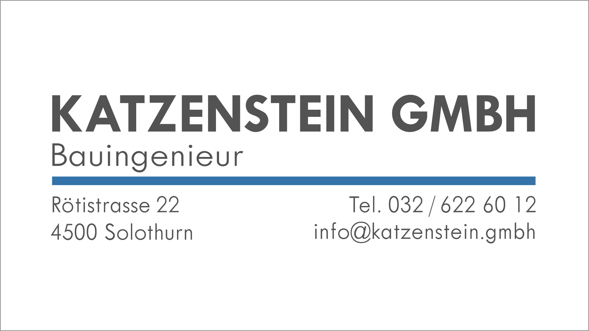 Katzenstein Bauingenieur GmbH